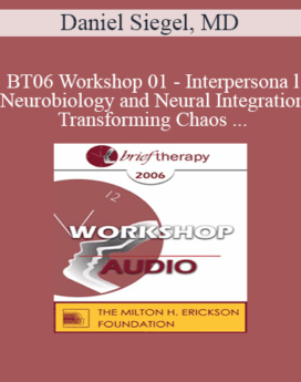 [Audio Only] BT06 Workshop 01 - Interpersonal Neurobiology and Neural Integration - Transforming Chaos and Rigidity into Coherence: Defining the Mind and Well-Being - Daniel Siegel, MD