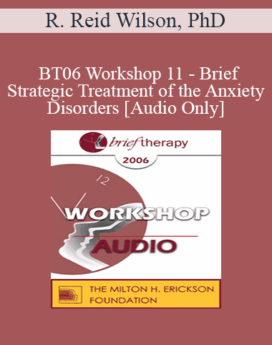 [Audio Only] BT06 Workshop 11 - Brief Strategic Treatment of the Anxiety Disorders - R. Reid Wilson, PhD