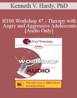 [Audio Only] BT06 Workshop 47 - Therapy with Angry and Aggressive Adolescents: A Systemic Approach Treatment - Kenneth V. Hardy, PhD