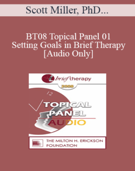 [Audio Only] BT08 Topical Panel 01 - Setting Goals in Brief Therapy - Scott Miller, PhD, John Norcross, PhD, Erving Polster, PhD, James Prochaska, PhD