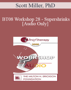 [Audio Only] BT08 Workshop 28 - Supershrinks: Learning From the Most Effective Practitioners - Scott Miller, PhD