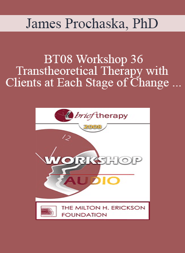 [Audio Only] BT08 Workshop 36 - Transtheoretical Therapy with Clients at Each Stage of Change - James Prochaska, PhD