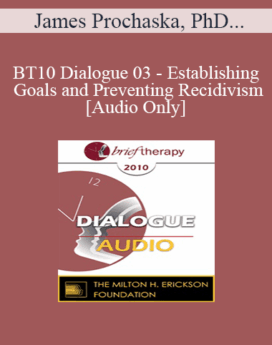 [Audio] BT10 Dialogue 03 - Establishing Goals and Preventing Recidivism - James Prochaska, PhD, Michael D. Yapko, PhD