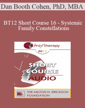 [Audio] BT12 Short Course 16 - Systemic Family Constellations: A Broken Heart Can Heal…Sometimes in One Beat - Dan Booth Cohen, PhD, MBA