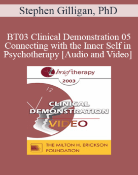 [Audio and Video] BT03 Clinical Demonstration 05 - Connecting with the Inner Self in Psychotherapy - Stephen Gilligan, PhD
