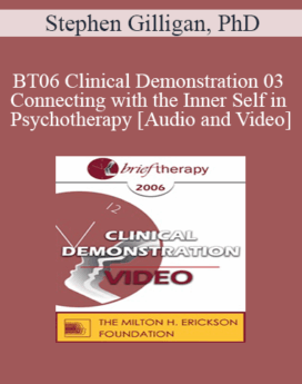 [Audio and Video] BT06 Clinical Demonstration 03 - Connecting with the Inner Self in Psychotherapy - Stephen Gilligan, PhD