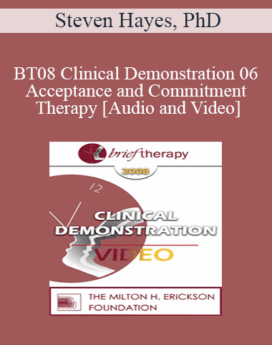 [Audio and Video] BT08 Clinical Demonstration 06 - Acceptance and Commitment Therapy - Steven Hayes, PhD